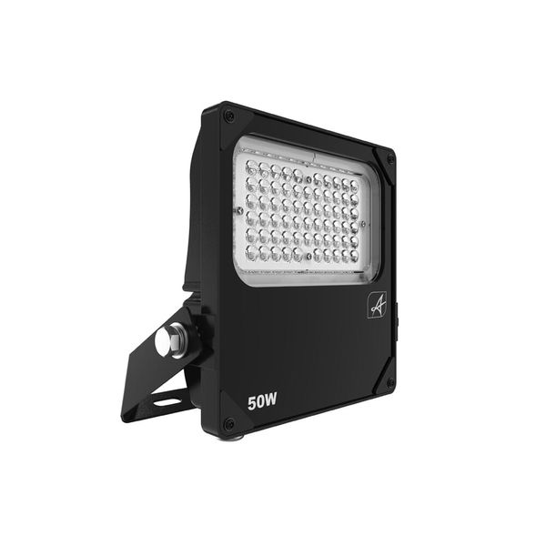 Aztec Asymmetrical Floodlight 50W Photocell image 1