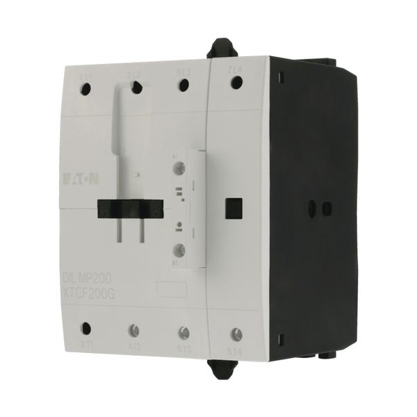 Contactor, 4 pole, 200 A, RDC 24: 24 - 27 V DC, DC operation image 6