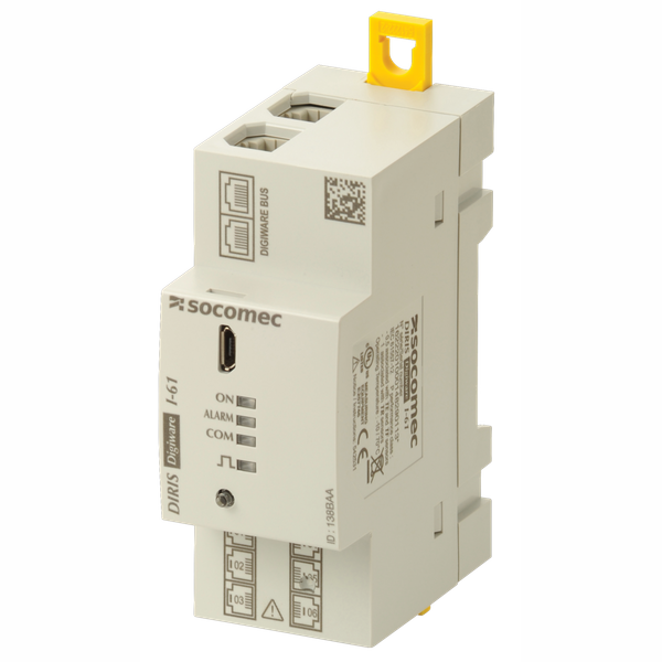 Current module DIRIS Digiware I-61, 6 current inputs, Metering & Load  image 2