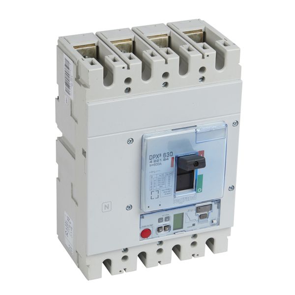 MCCB DPX³ 630 - Sg elec release + central - 4P - Icu 36 kA (400 V~) - In 500 A image 1