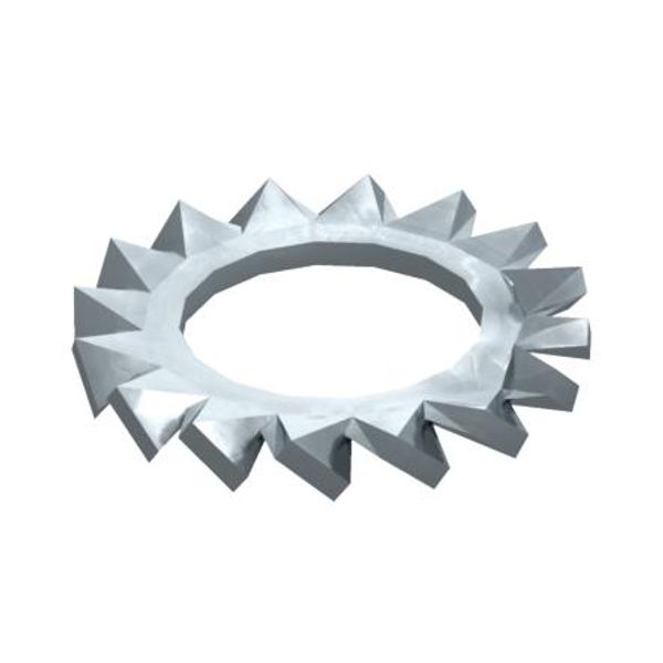 SWS M8 G Serrated washer  M8 image 1