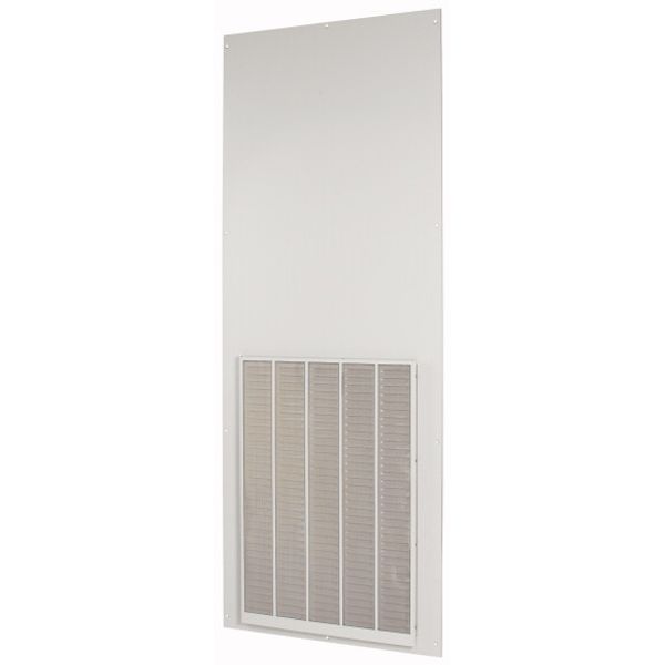 Rearwall, ventilated, HxW=2000x800mm, IP42, grey image 1