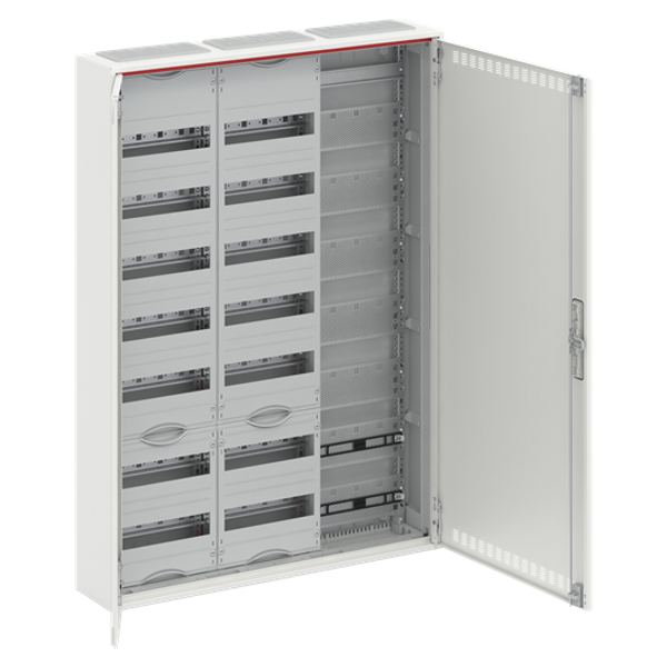 CA37VML ComfortLine Compact distribution board, Surface mounting, 168 SU, Isolated (Class II), IP30, Field Width: 3, Rows: 7, 1100 mm x 800 mm x 160 mm image 1