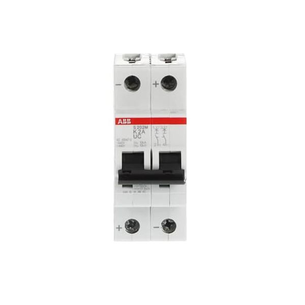 S202M-K2UC Miniature Circuit Breaker - 2P - K - 2 A image 4