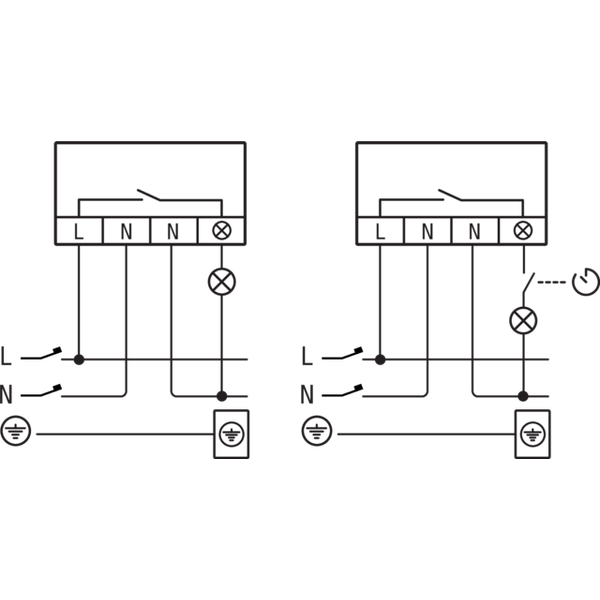 Twilight switch, 230 V, 3-300 lux, IP54, white image 2