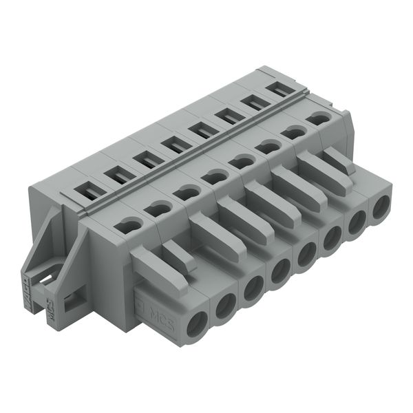 1-conductor female connector CAGE CLAMP® 2.5 mm² gray image 3