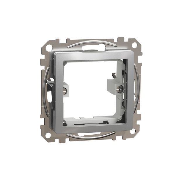 Sedna Design & Elements, 45x45 Adaptor for New Unica & Altira, aluminium image 3