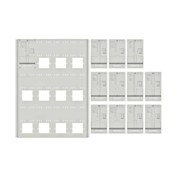 Set Meter box insert 3-rows, 12 meter boards/27Modul heights image 1