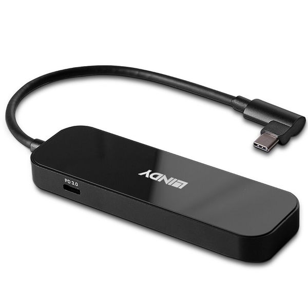 4 Port USB 3.2 Gen 2 Type C Hub with Power Delivery Connect Type A & Type C peripherals to a single USB 3.2 Gen 2 Type C port image 2