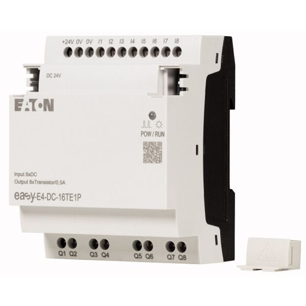 I/O expansion, For use with easyE4, 24 V DC, Inputs/Outputs expansion (number) digital: 8, Push-In image 2