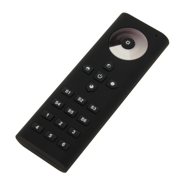 LED RF WiFi Controller Mono remore controller- 6 Zonen Black image 1