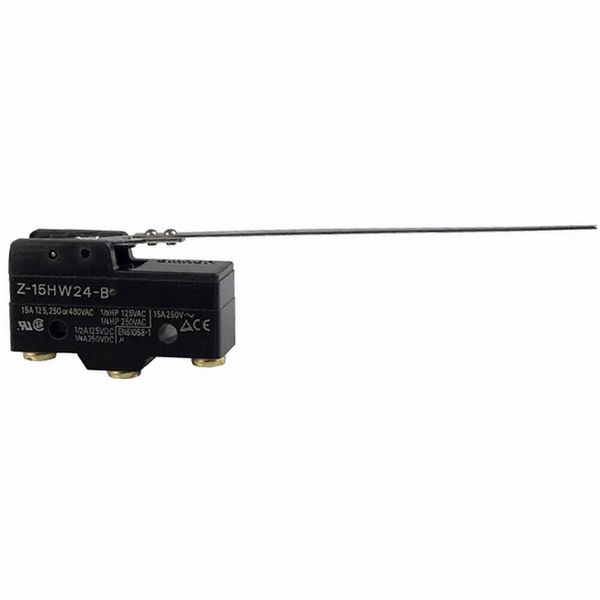 General purpose basic switch, hinge lever, SPDT, high sensitive, screw image 1