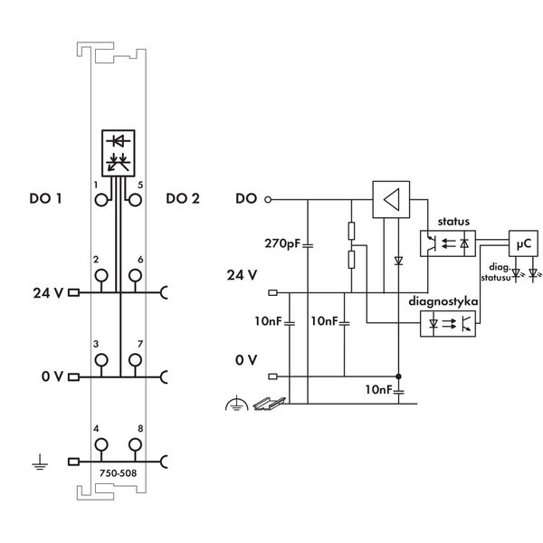 2-channel digital output 24 VDC 2.0 A light gray image 5