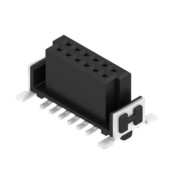 PCB plug-in connector (board connection), 1.27 mm, Number of poles: 12 image 2