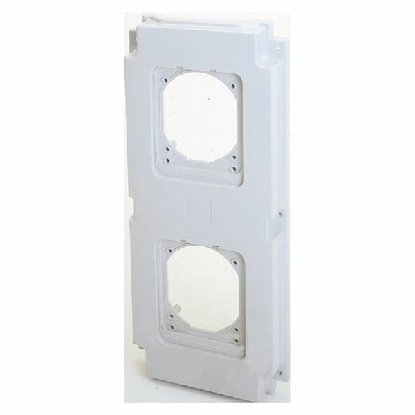 FLANGED LID FITTED FOR 2 COVERS  - FOR IEC 309 16-32 A IP44/67 - IP66 image 2