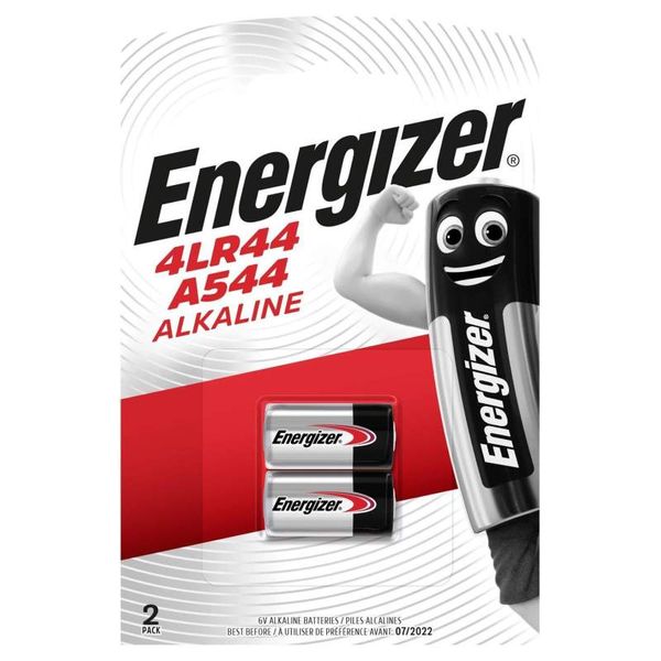 ENERGIZER Alkaline 4LR44/A544 BL2 image 1