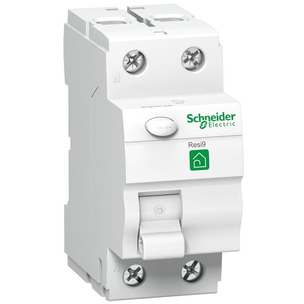 Resi9 Differential Switch 2P 40A Sensitivity=30 mA Instantaneous Type A image 1