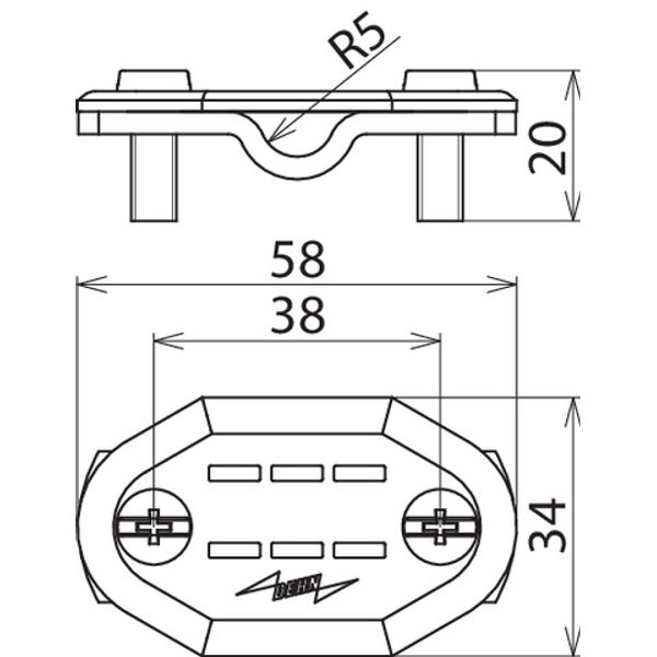 Number plate Al, cleat Rd 7-10/Fl 30 KIT image 2