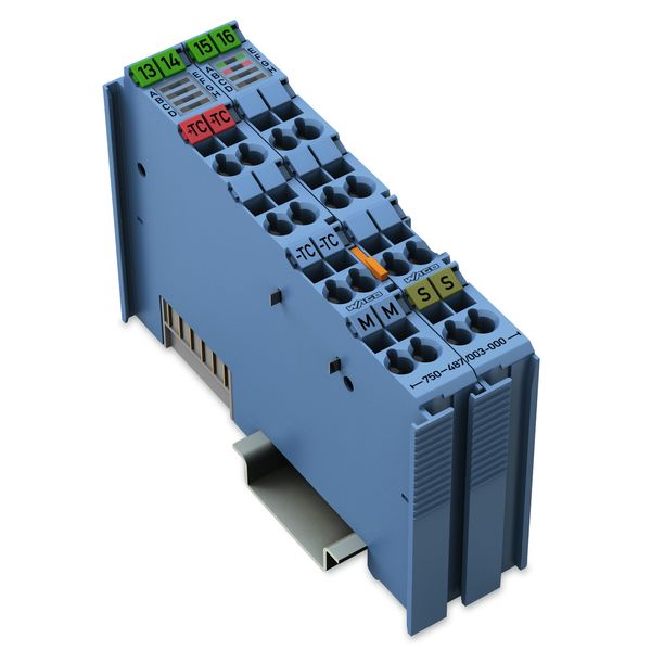 2-channel analog input Thermocouple Intrinsically safe blue image 1