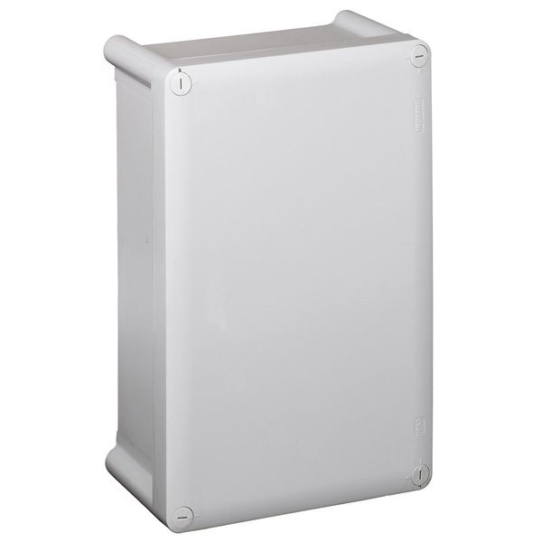 Industrial box - plastic - IP 55 - IK 07 - opaque cover - 155x110x74 mm image 1