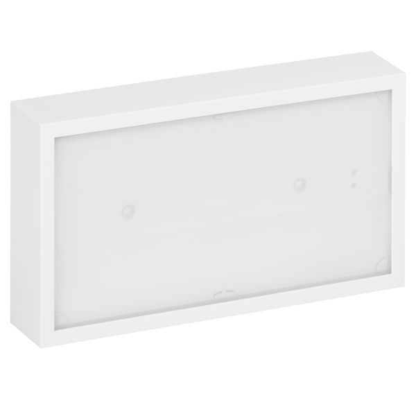 Decorative frame URA ONE - for surface mounting - white image 1