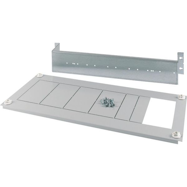 NH switch-disconnectors mounting unit, 160A, W=600mm, XNH00 3/4p, mounting on mounting plate image 3