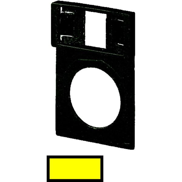 Carrier, +label, blank yellow image 2