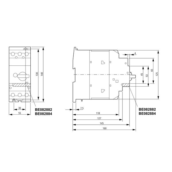 Motor Protection Circuit Breaker, 3-pole, 32-40A image 4