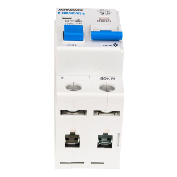 Combined MCB/RCD (RCBO) B10/1+N/30mA/Type A image 4