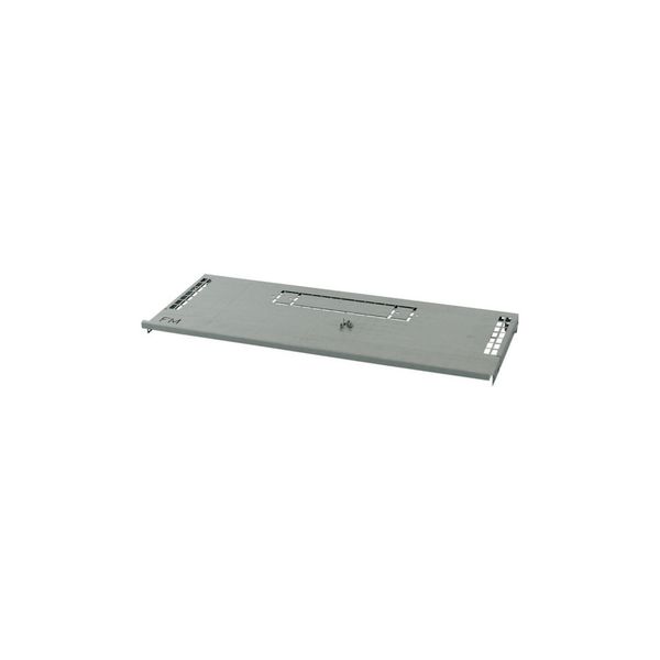 Partition, NZM4 component mounting area/cable connection area, fixed mounting with remote operator, main busbar back, W=800mm image 11
