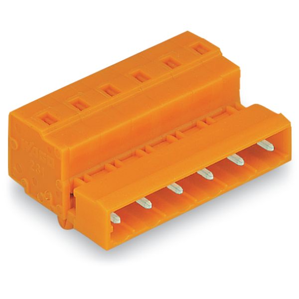 1-conductor male connector CAGE CLAMP® 2.5 mm² orange image 5