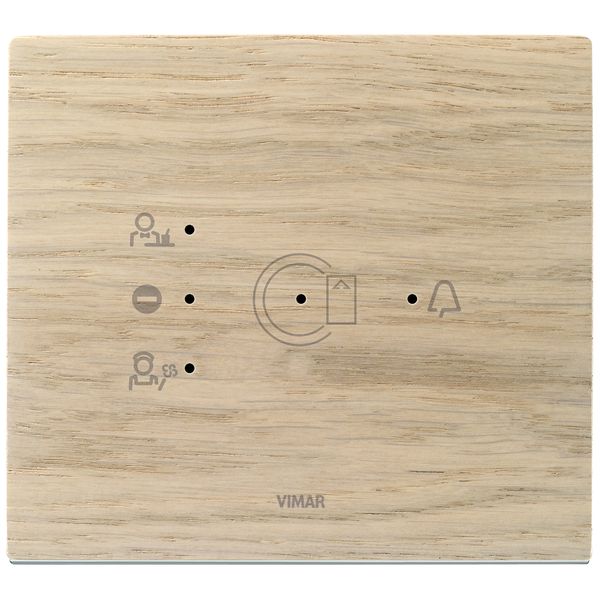 Transponder plate 3M wood white oak image 1