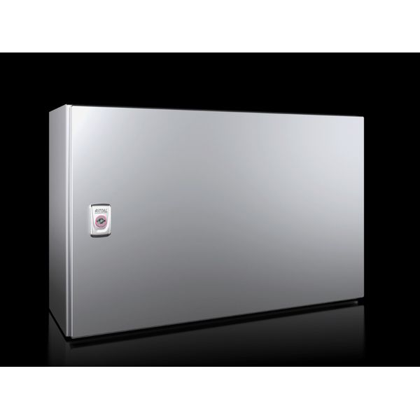 AX Compact enclosure, WHD: 380x600x210 mm, stainless steel 1.4301 image 1