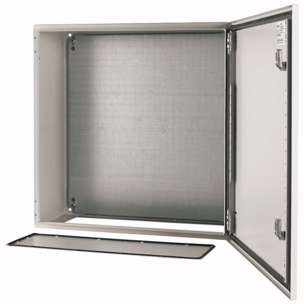 Wall enclosure with mounting plate, HxWxD=600x600x250mm image 3