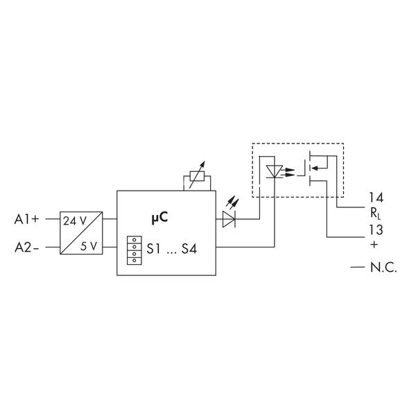 Solid-state timer relay module Nominal input voltage: 24 VDC Output vo image 7