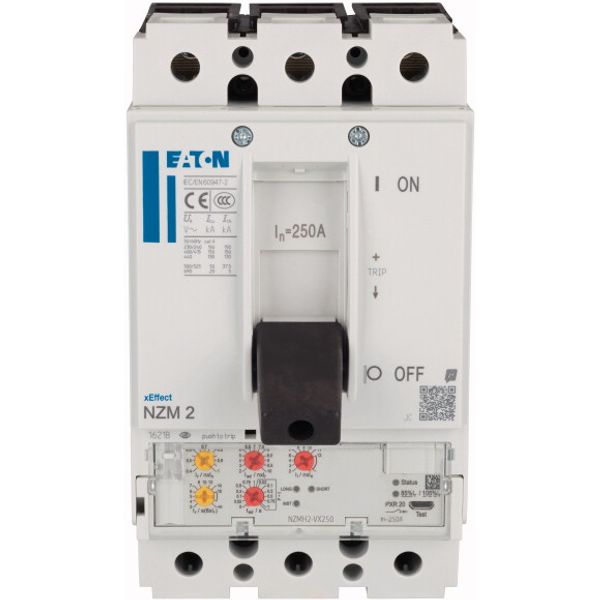 NZM2 PXR20 circuit breaker, 250A, 3p, screw terminal image 5