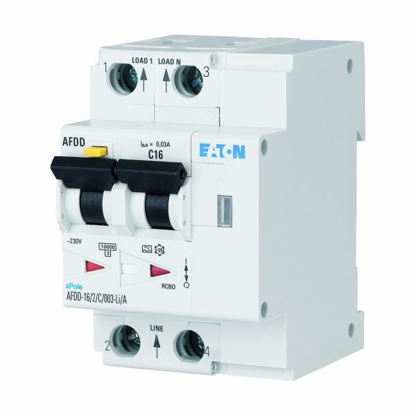 AFDD-13/2/B/003-F Eaton Moeller series xPole - AFDD+ Arc fault detection device image 1