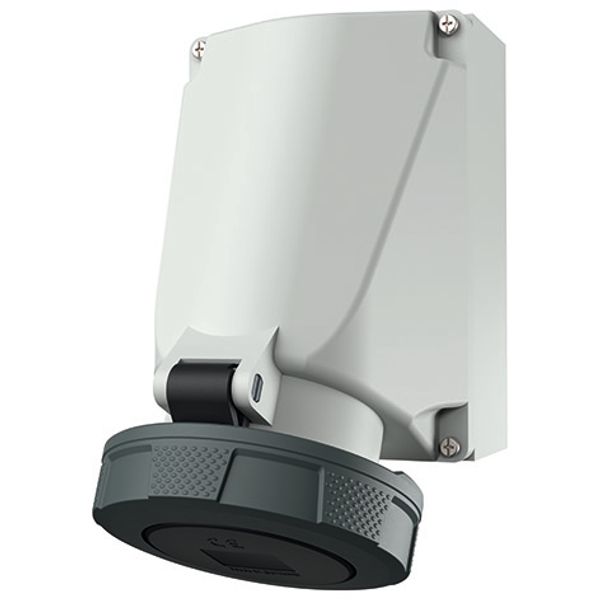 Mennekes Wall mounted recept., 63A4p7h500V, IP67 133A image 1