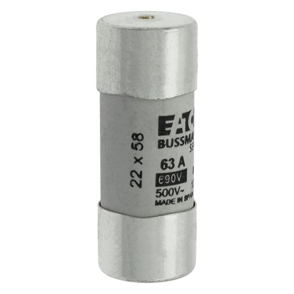 Fuse-link, LV, 63 A, AC 690 V, 22 x 58 mm, gL/gG, IEC, with striker image 20