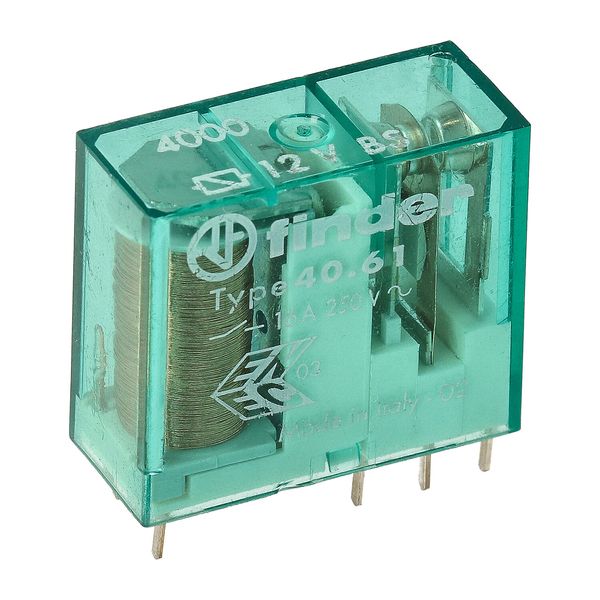 PCB/Plug-in Rel. 3,5mm.pinning 1NO 10A/24VUC bistable/AgSnO2 (40.31.6.024.4300) image 4