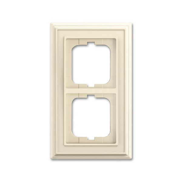1722-832 Cover Frame Busch-dynasty® ivory white image 1