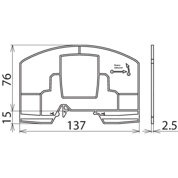 Partition for BLITZDUCTOR Ex (i) base part and DEHNrecord MCM image 2