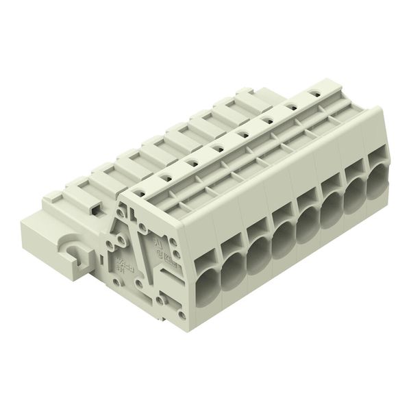 831-3208/109-000 1-conductor male connector; Push-in CAGE CLAMP®; 10 mm² image 1