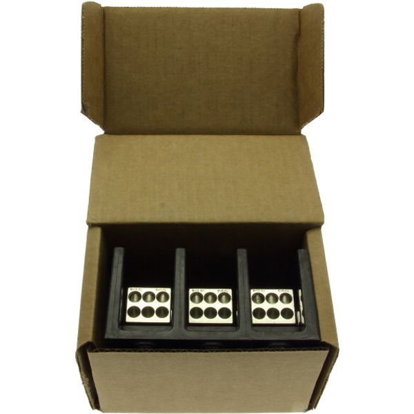 Terminal block, low voltage, 310 A, AC 600 V, DC 600 V, 3P, UL image 1