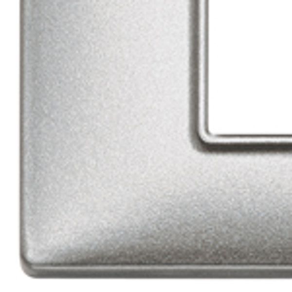 Plate 4M (2+2) 71mm techno Silver image 1