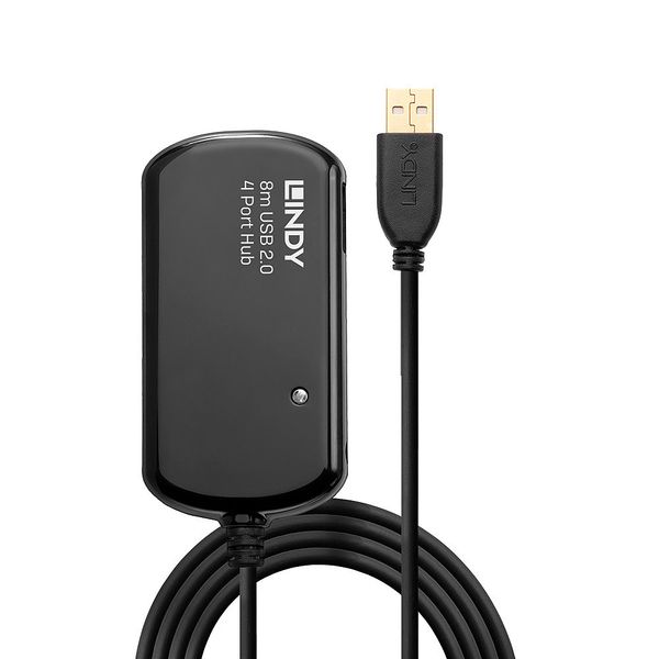 8m USB 2.0 Active Extension Pro Hub Extend USB 2.0 connections up to 60m image 2