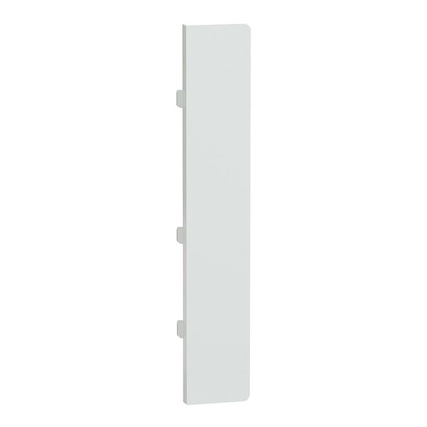 Push button sensor Flex, KNX, system design, 1-gang, rocker, lotus white image 1