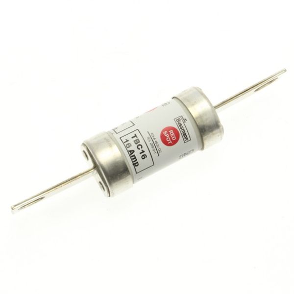 Fuse-link, low voltage, 16 A, AC 660 V, DC 460 V, BS88, 27 x 129 mm, gL/gG, BS image 3