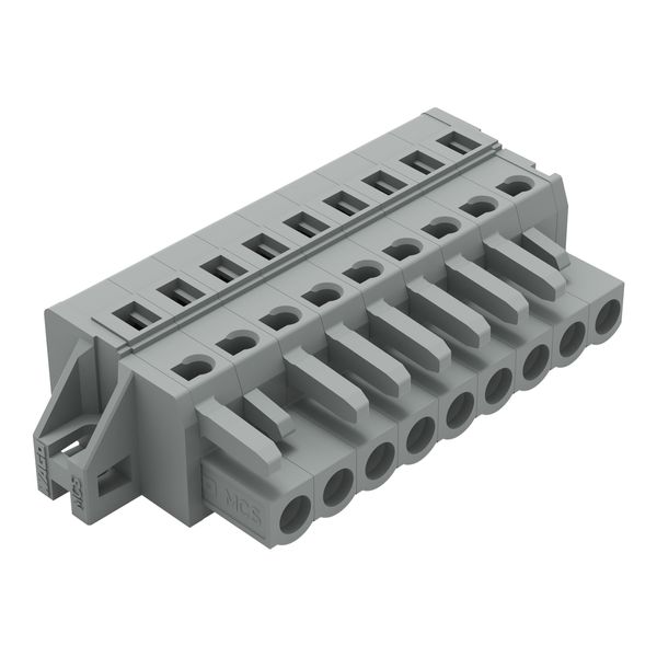 1-conductor female connector CAGE CLAMP® 2.5 mm² gray image 3