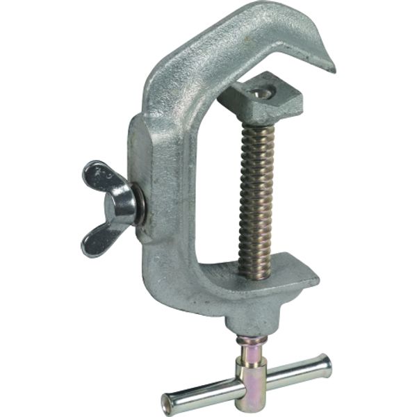 Earthing clamp 1/2-2  6-16mm² for pipelines D 10-60mm MCI/tZn Supply N image 1